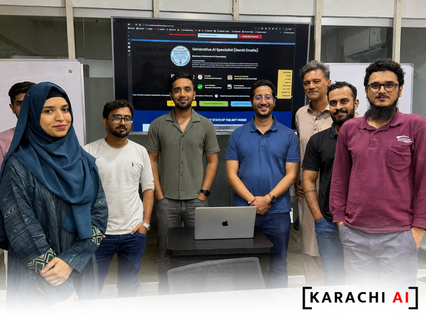 Generative AI Specialist Workshop — Local LLM, RAG & Fine-Tuning | Karachi.AI - AI Engineer Huzaifa, Huzaifa Shahbaz, M. Huzaifa, Muhammad Huzaifa Shahbaz, mhuzaifa, mhuzaifadev speaking at Skillskrator